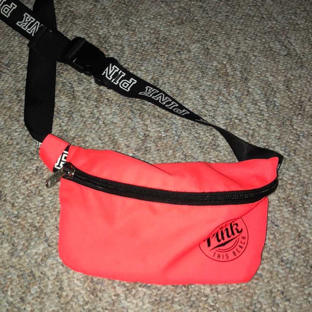 PINK- orange fanny pack